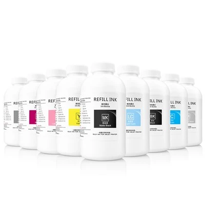 1000 ml Textiltinte für EPSON/DTG/1600-Hochwertiger Druckkopftinte auf Ölbasis auf Ölbasis